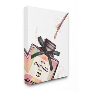 CHANEL No. 5 Nail Polish Canvas Art